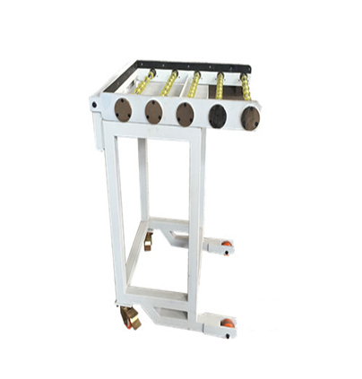 Calibration tray trolley