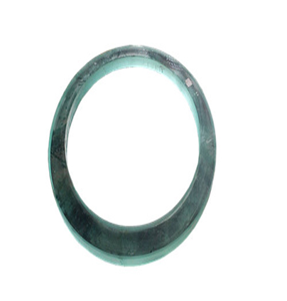 Cast aluminum glass bonded workpiece ring